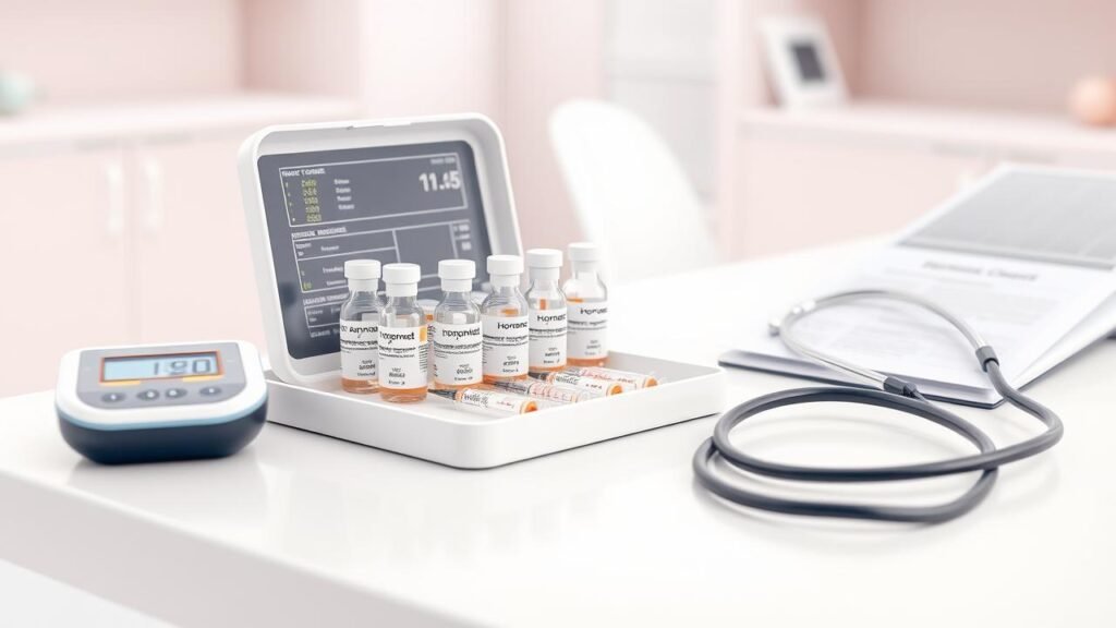 medical treatments and therapies to restore hormonal balance for improved conception